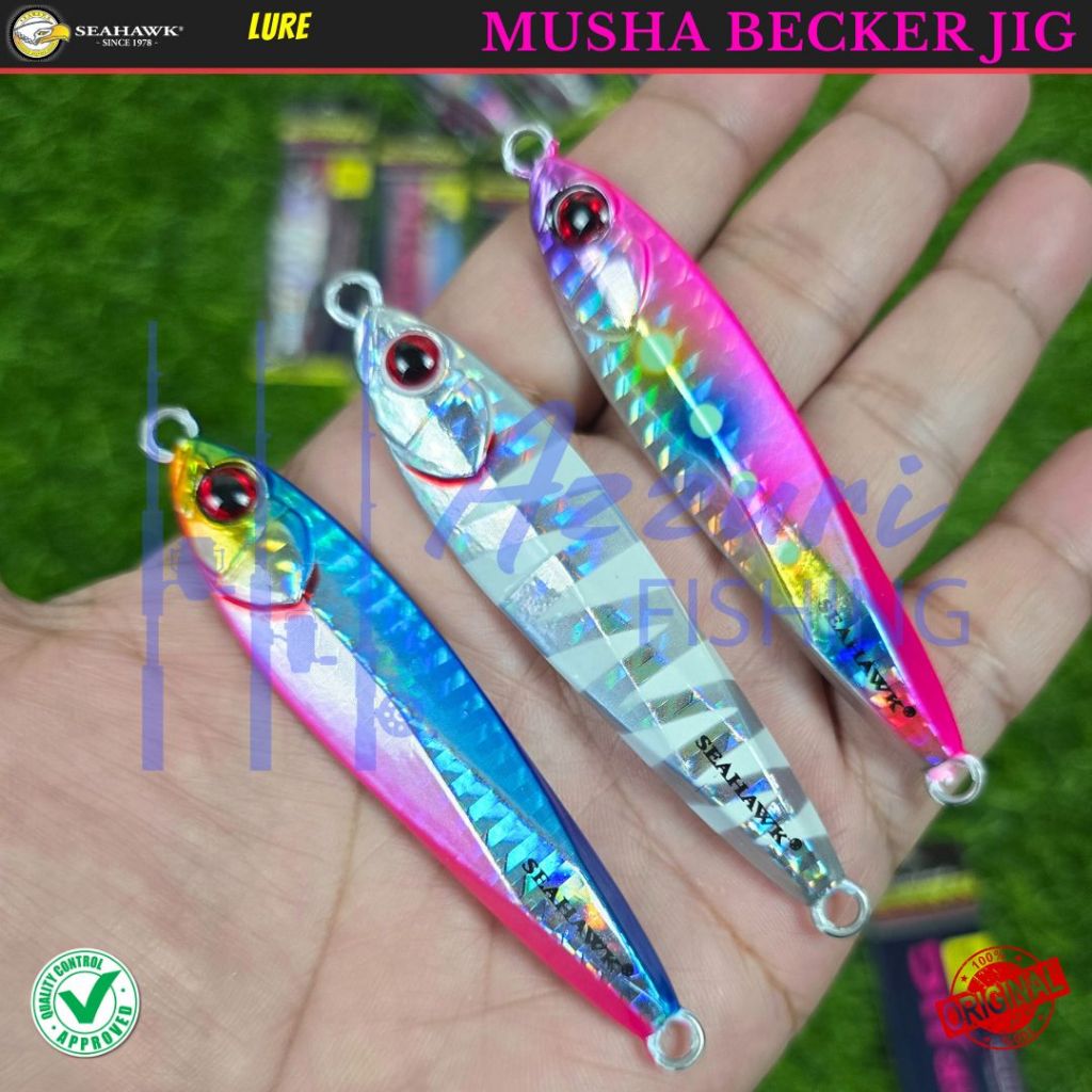 UMPAN SEAHAWK MUSHA BECKER JIG - METAL JIG / SLOW JIG