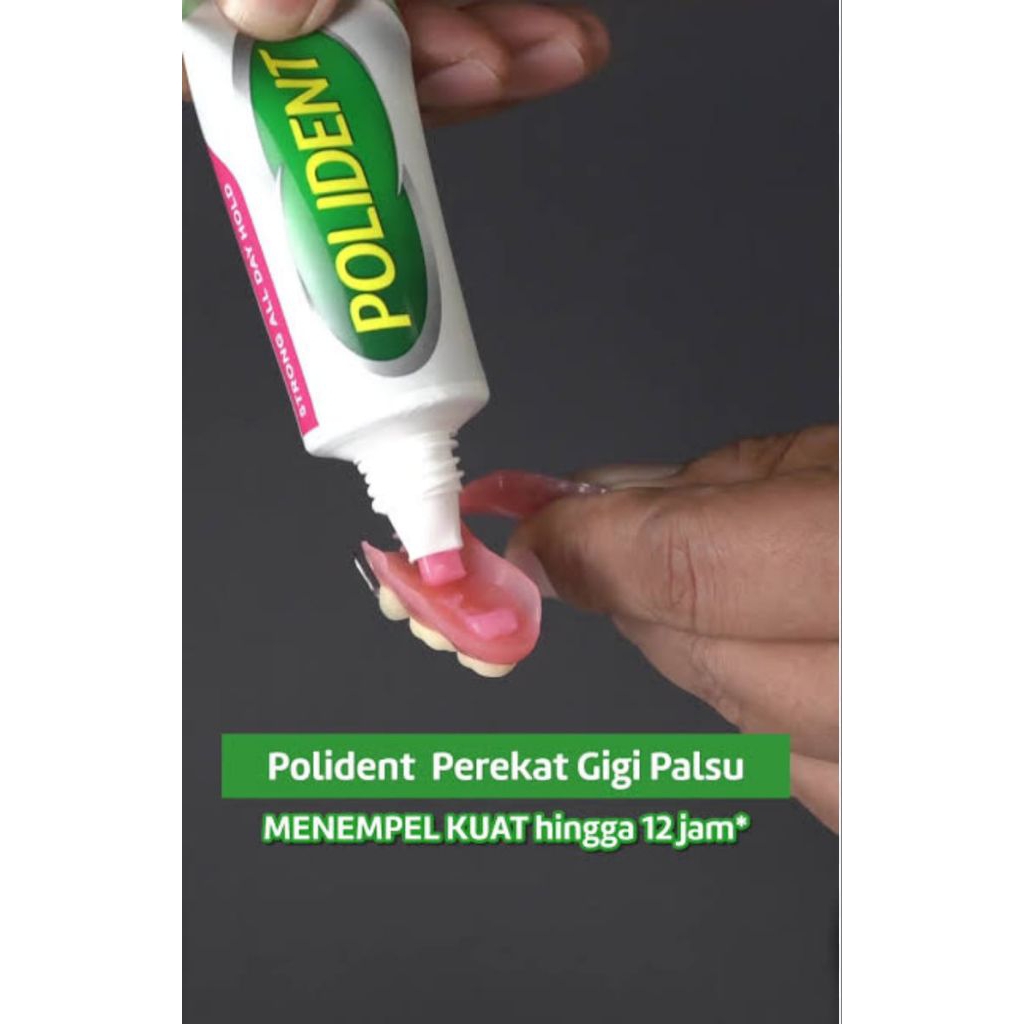 POLIDENT lem gigi palsu