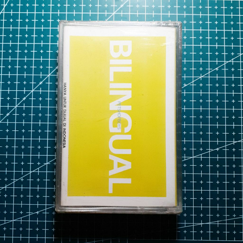 Kaset Pet Shop Boys - Bilingual Sealed
