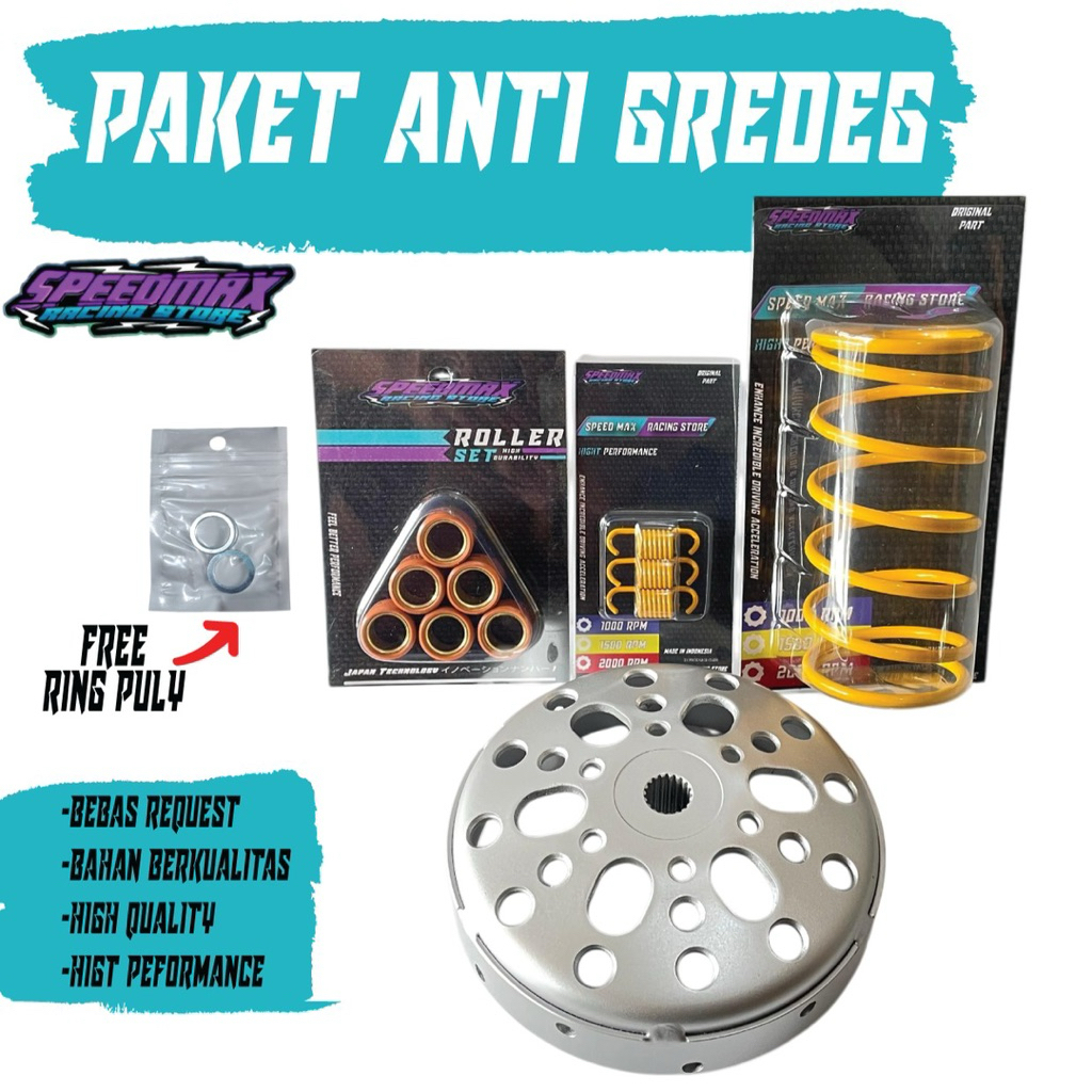 PAKET HEMAT KIRIAN ALL MATIC YAMAHA NMAX MIO SPORTY AEROX MIO M3 MIO J KIRIAN CVT RACING ROLLER RACI