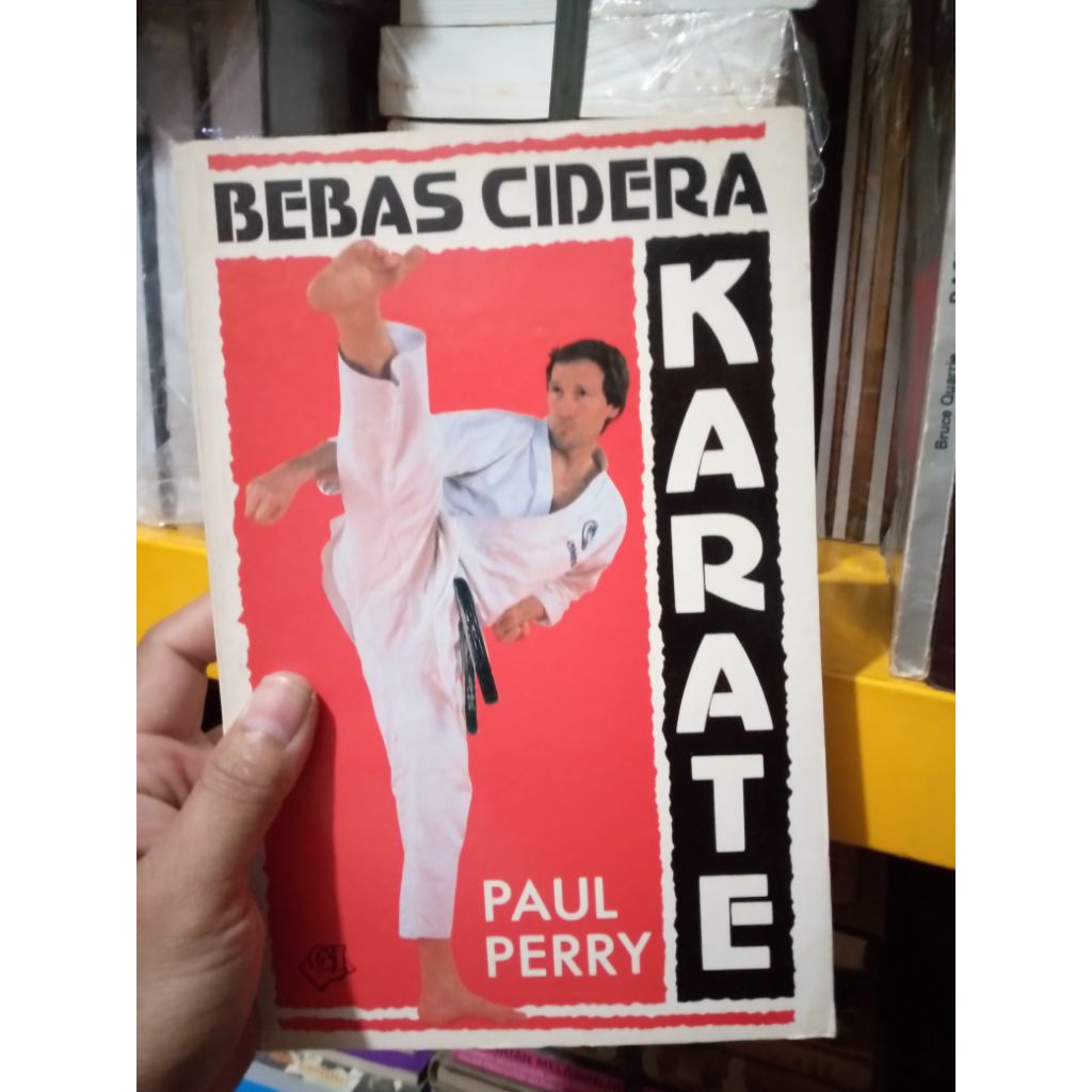 buku karate bebas cidera bekas original
