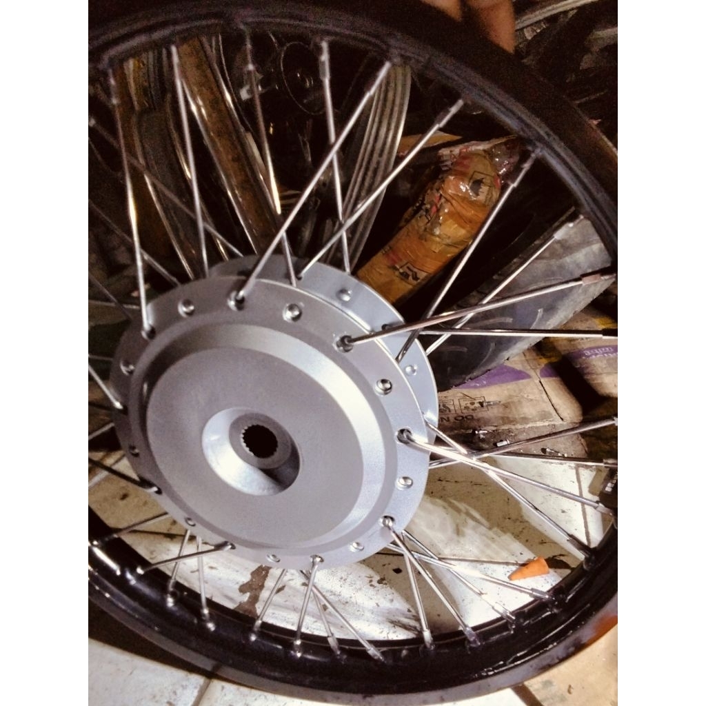 velg Belakang ¹pcs  ring'17 Beat Fi Beat Karbu Scopy Spacy Genio pnp