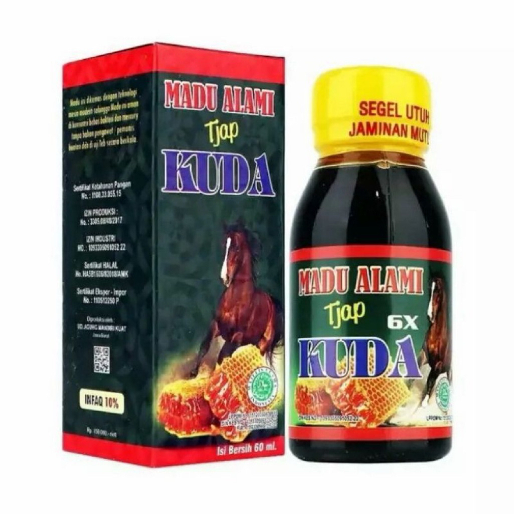 Madu pria perkasa super tonik TJAP kuda 100% asli original | Madu herbal berkhasiat | Minuman herbal