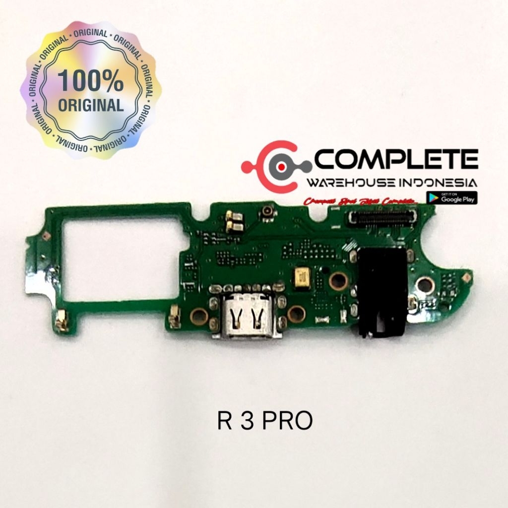 BOARD CAS REALME 3 / KONEKTOR CAS REALME 3 PRO / PCB BOARD CHARGER REALME 3 / 3 PRO ORIGINAL