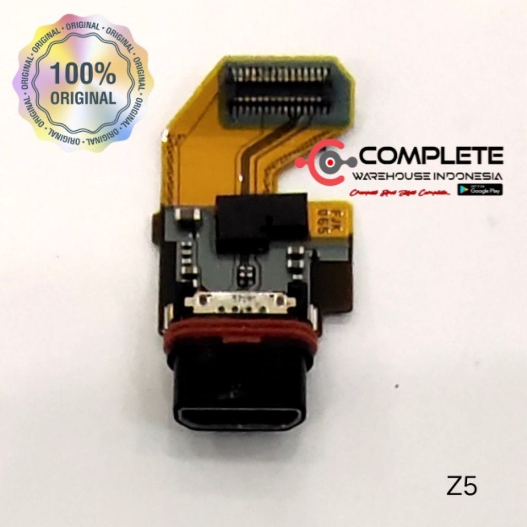 BOARD CAS SONY Z5 / KONEKTOR CAS SONY Z5 / PCB BOARD CHARGER SONY Z5 ORIGINAL