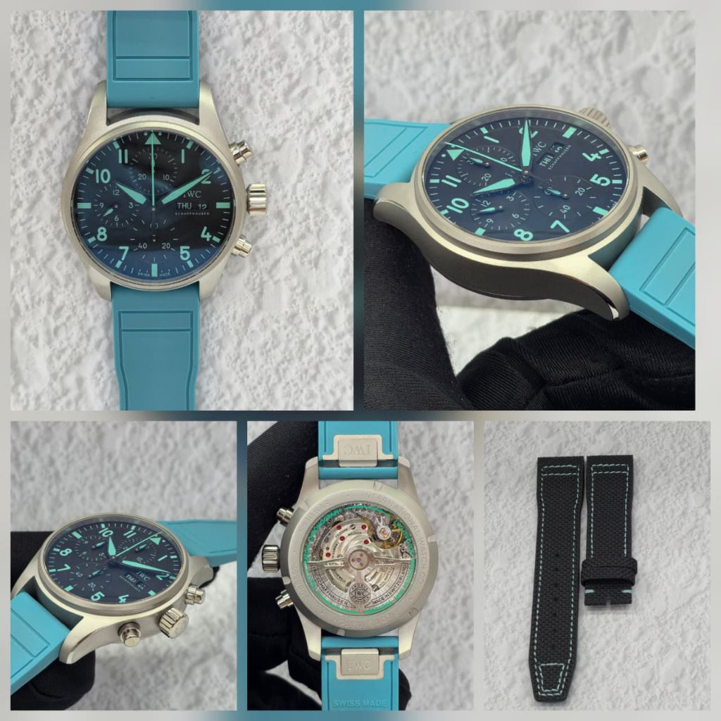 JAM TANGAN IWC_PETRONAS CHRONO SWISS MATIC DM 40MM