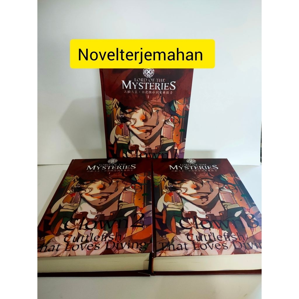 lord of the mysteries clown vol 1-3 (bahasa indonesia)