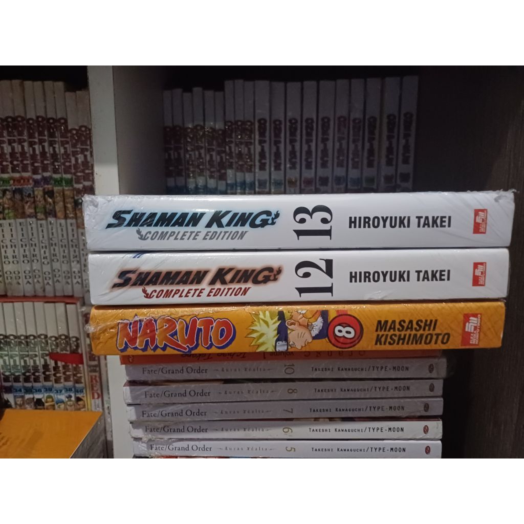 komik naruto bindup 8 dan shamanking 12 13