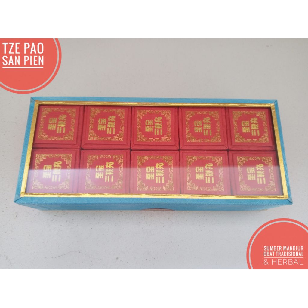Jamin Asli Obat Herbal Cina Stamina dan Kesuburan Pria TzePao SanPien Pill Tze Pao San Pien