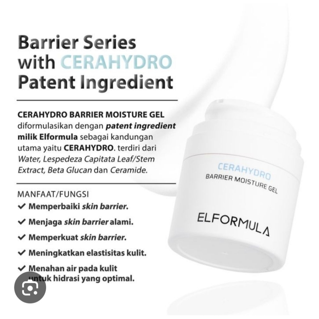 ELFORMULA | Cerahydro Barrier Moisturizer Gel