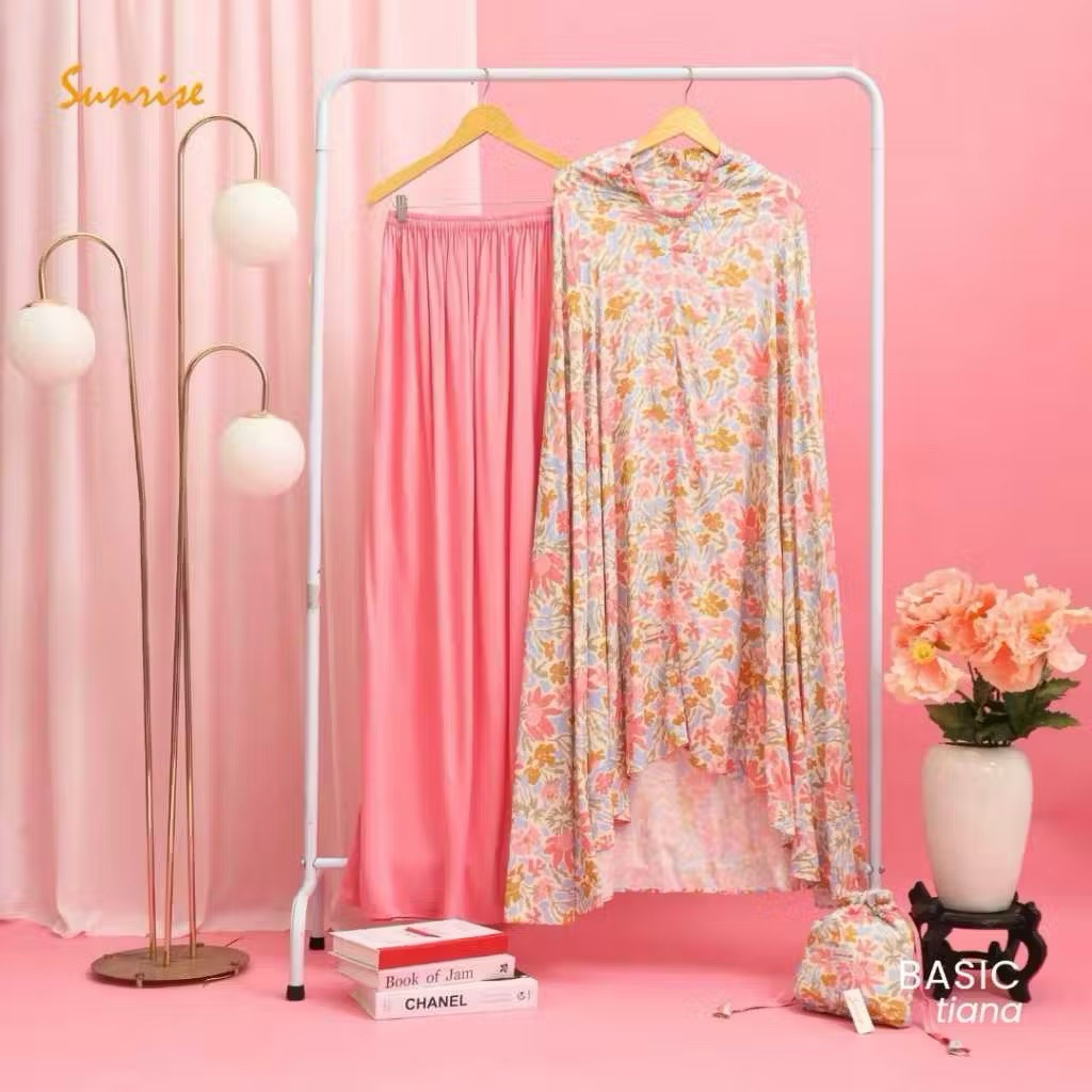 Mukena Sunrise  - Tiana - Mukena Dewasa Rayon Premiun - Jumbo