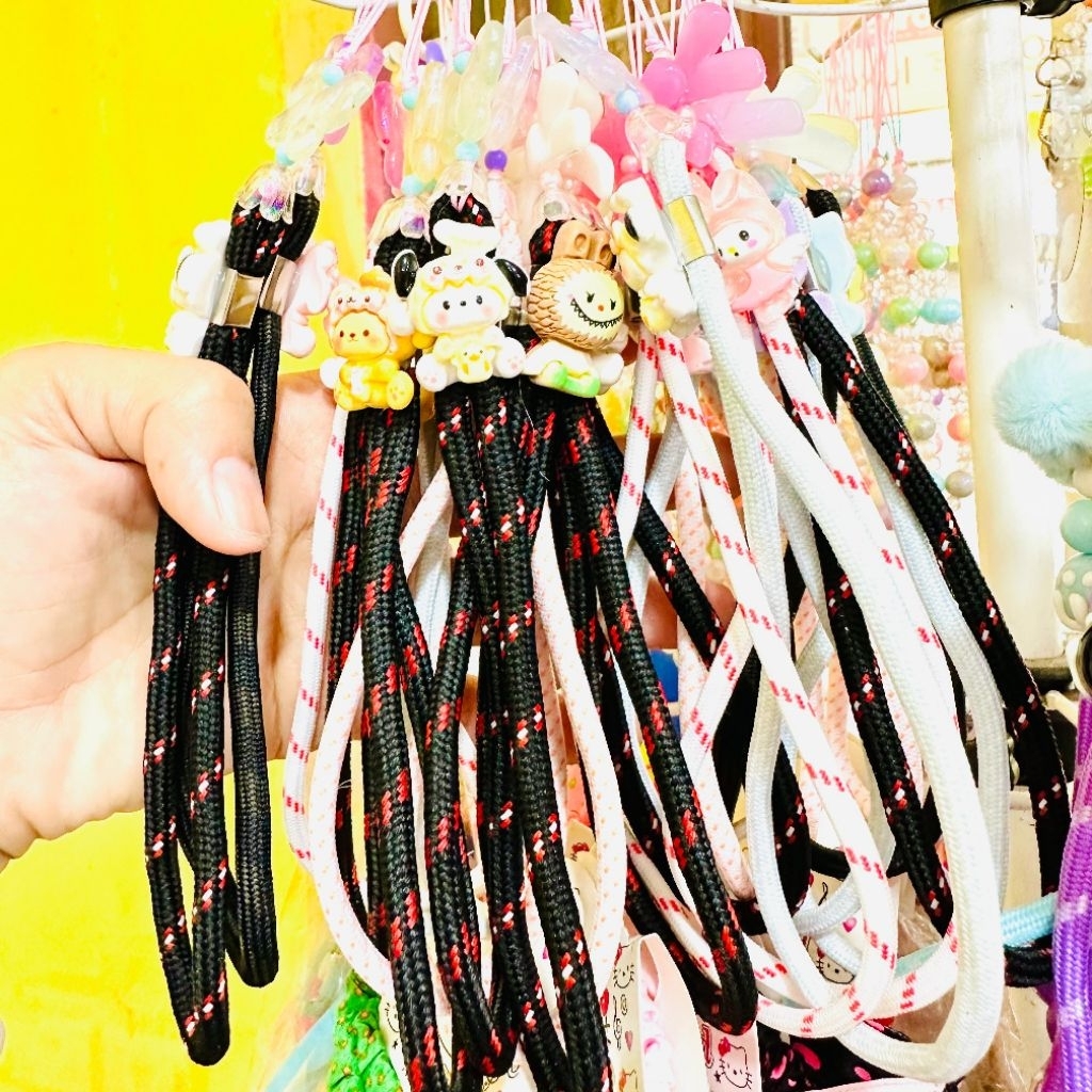 Tali Strap Hp Karakter Boneka Sanrio/Labubu/Gantungan Hp