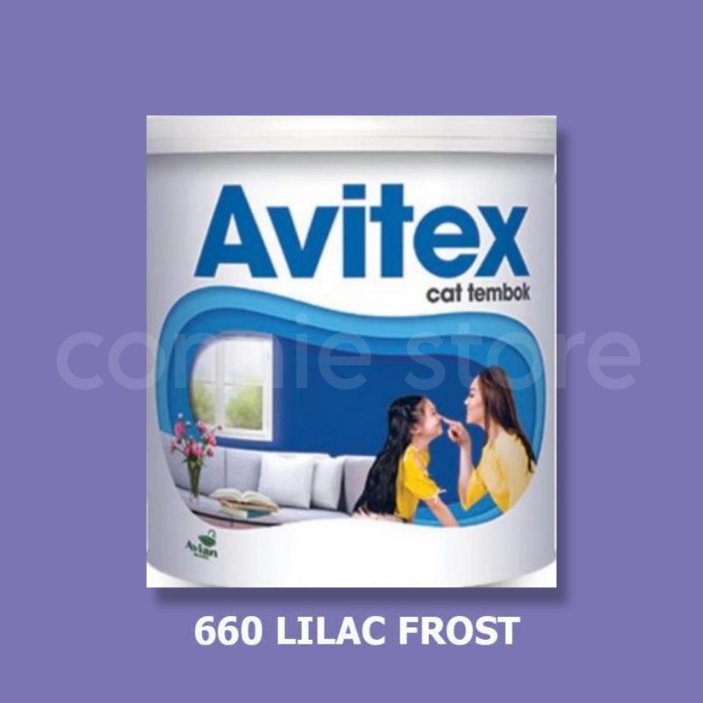 Avitex biru avian Cat Tembok Interior 5kg ekonomis cat dinding plapon warna minimalis