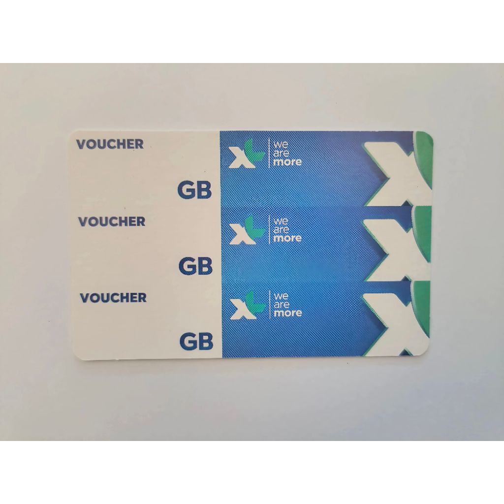 Voucher XL kosong untuk injek kuota