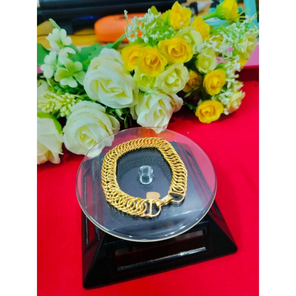 Gelang koin 1991/Kuningan anti karat ready