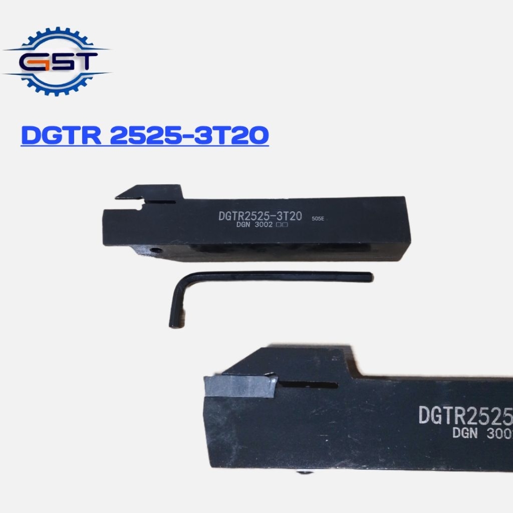 Holder potong 3mm DGTR 2525-3T20 untuk Insert cutting Grooving DGR DGN 300 DGTR 2525 3