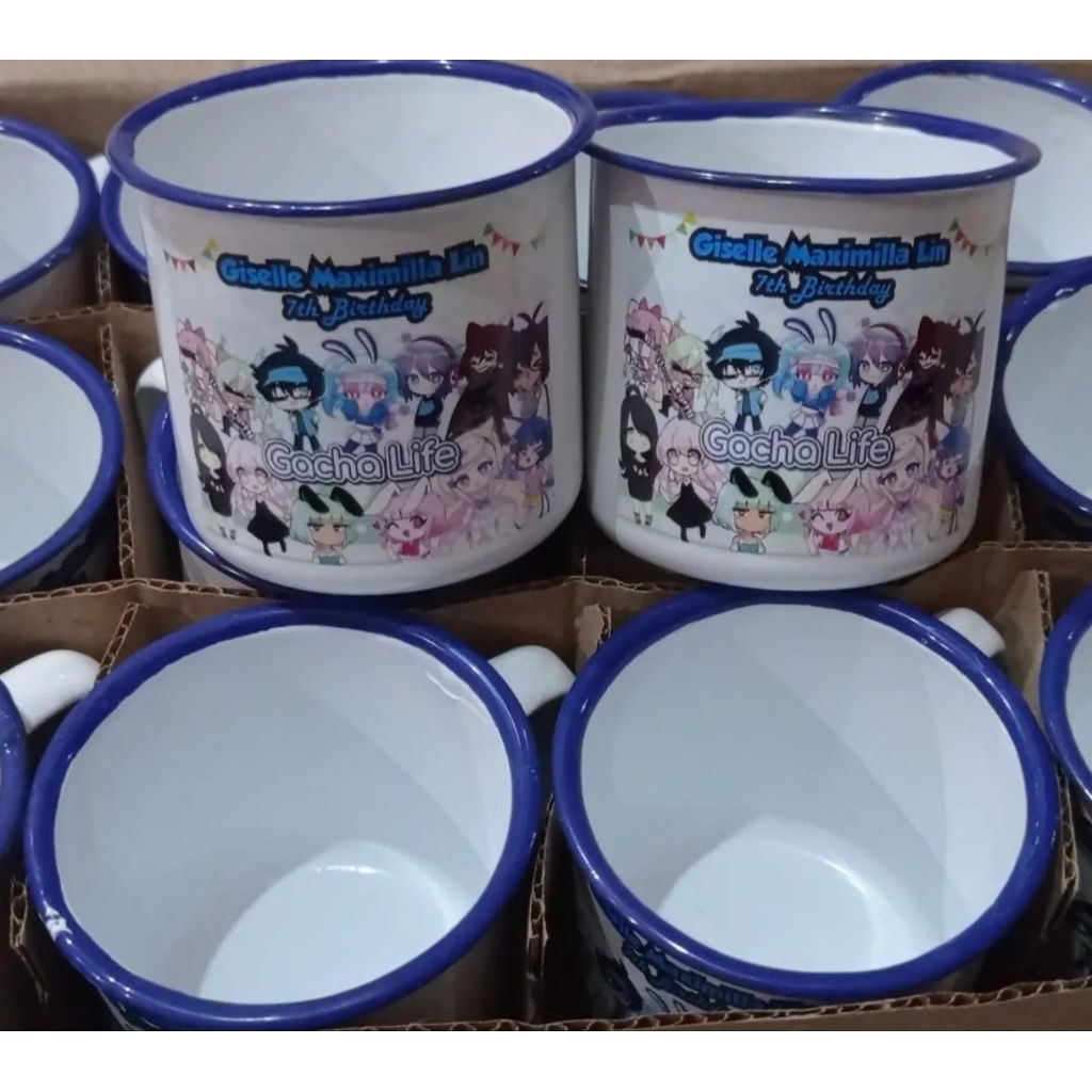 Souvenir Gelas Enamel