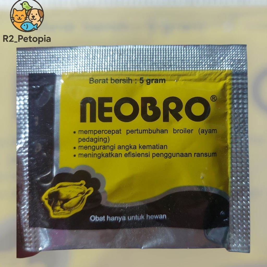 Neobro Medion – Suplemen Vitamin & Asam Amino Penggemuk Ayam, Unggas & Burung