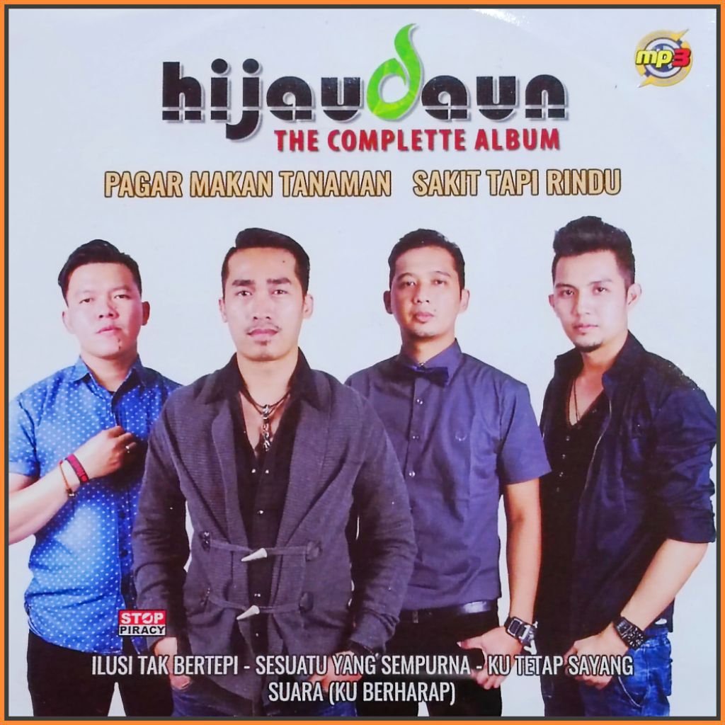 Kaset MP3 Lagu Pop HIJAU DAUN - GAMMA 1- ANJI Album Pilihan Terbaru