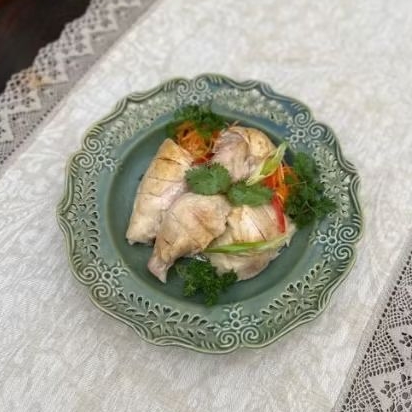 Hainan Chicken With Steamed Rice Portion Paket