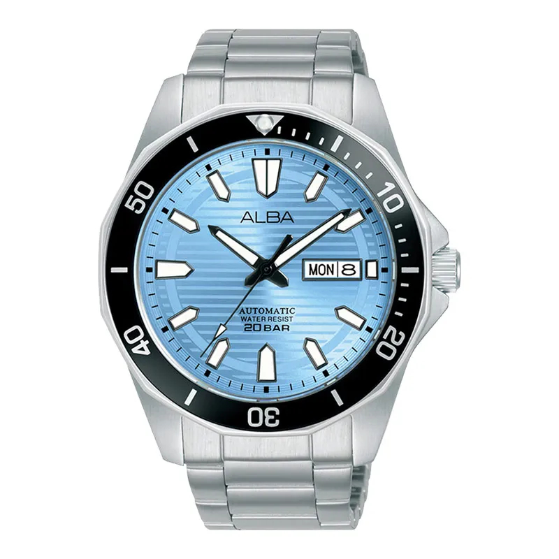 Jam Tangan Pria Tali Rantai Alba AB AL4459