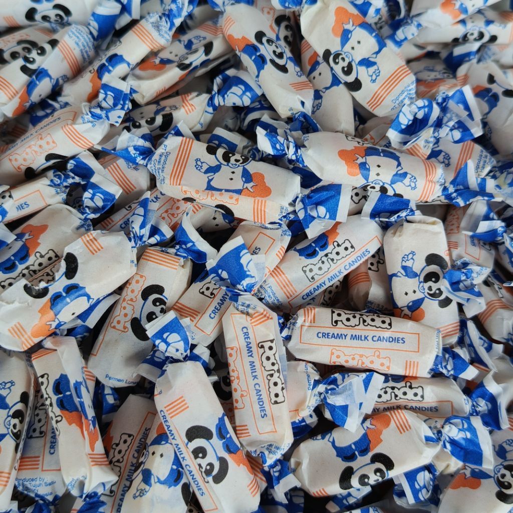 Permen Lunak Susu Panda/Permen susu halal