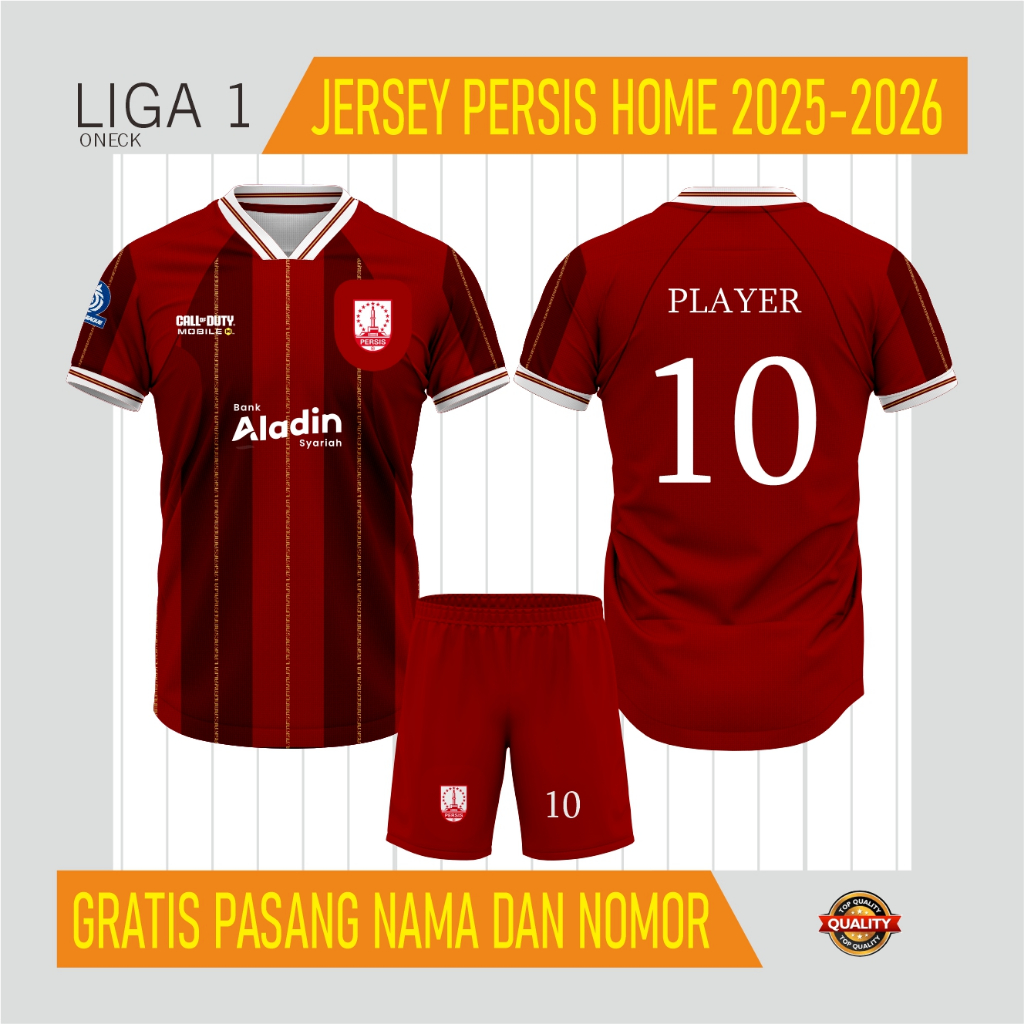JERSEY PERSIS SOLO 2025/2026 INDONESIA SUPER LEAGUE