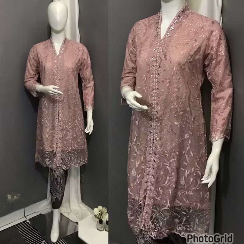 Kebaya Tunik Busui / Tunik payet / Kebaya Wisuda Payet / Kebaya Pesta