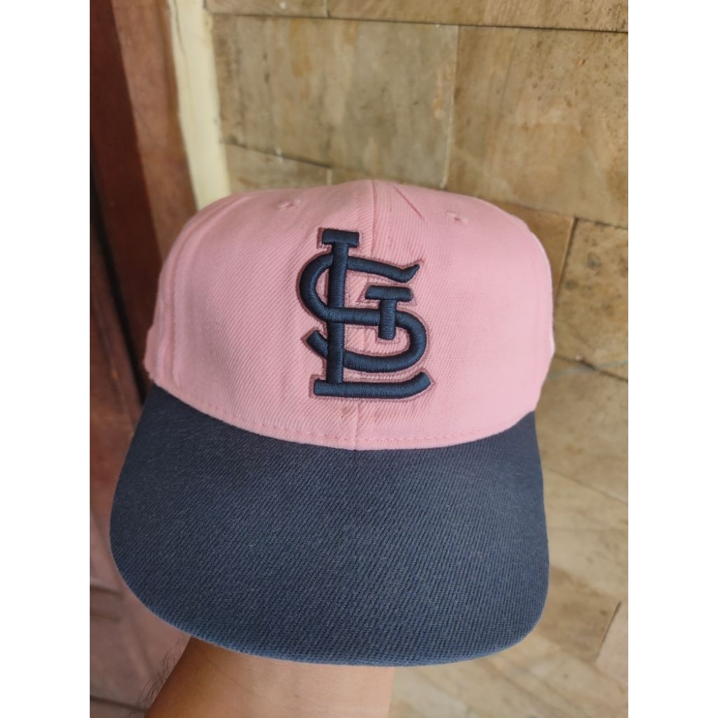 Topi Anak MLB St. Louis Cardinal Scnd Fashion Pria/Wanita