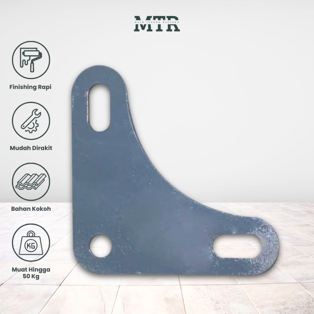 Plat Siku L Besi Rak Gudang Toko Laundry Susun Tingkat Serbaguna