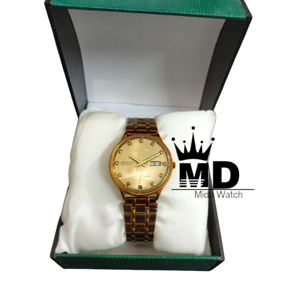 Jam tangan mido commander otomatis stanlis stell