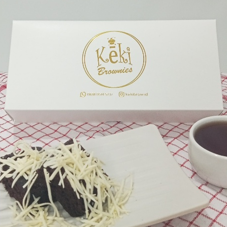 

Brownies Panggang Keju Ukuran 22cm x 10cm