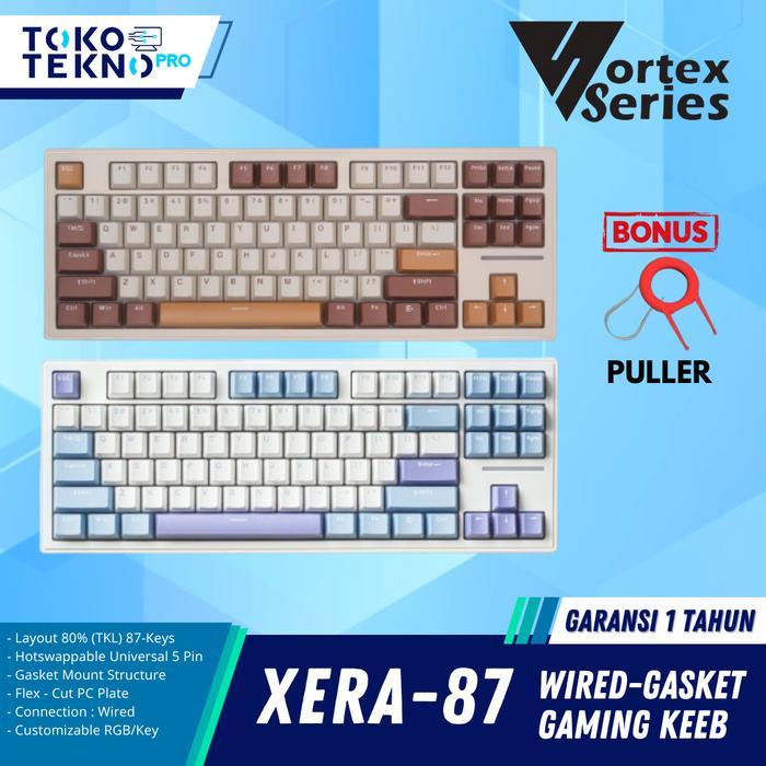 VortexSeries Xera87 / Xera-87 Wired Mechanical TKL Gaming Keyboard