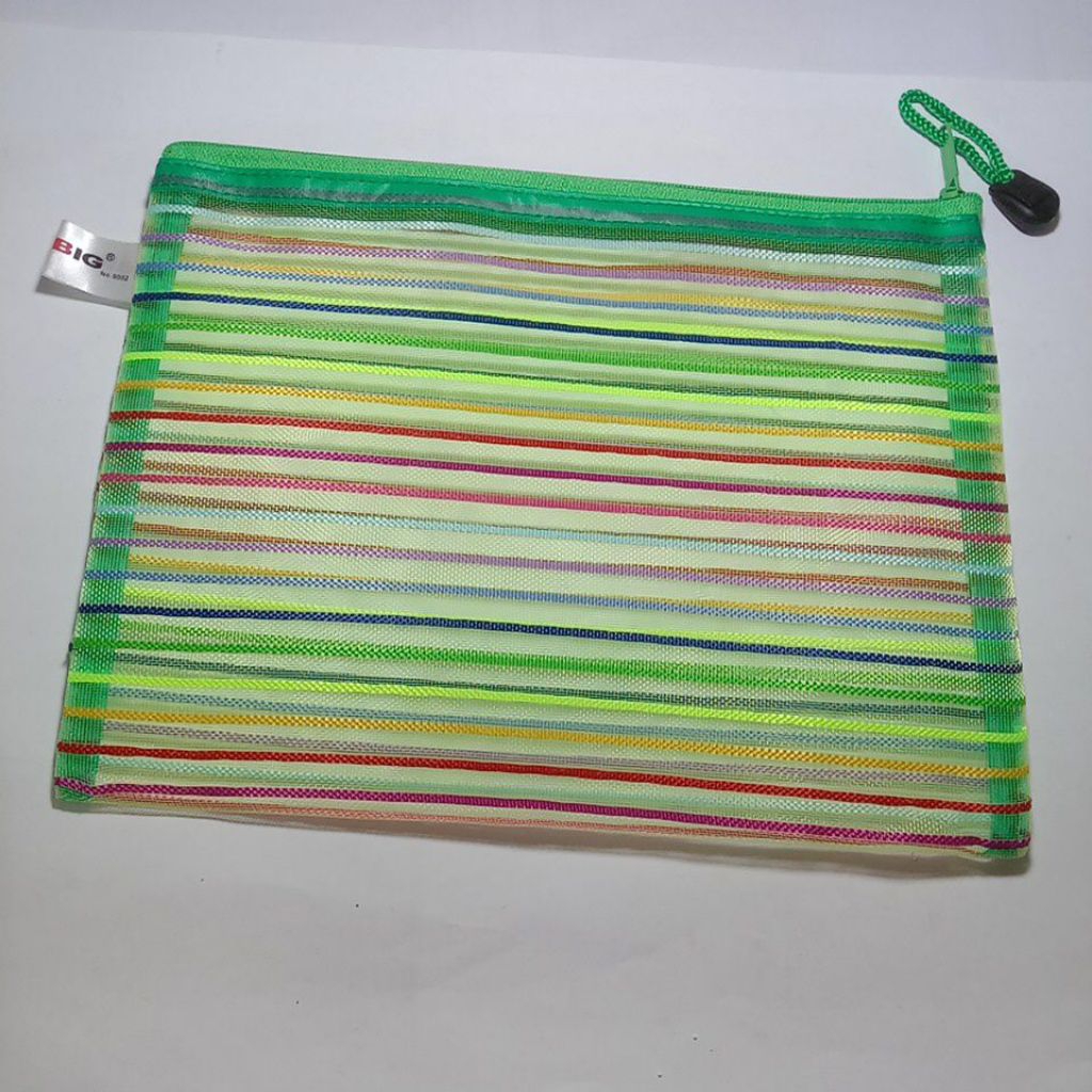 Tempat pensil Pouch jaring-jaring BIG