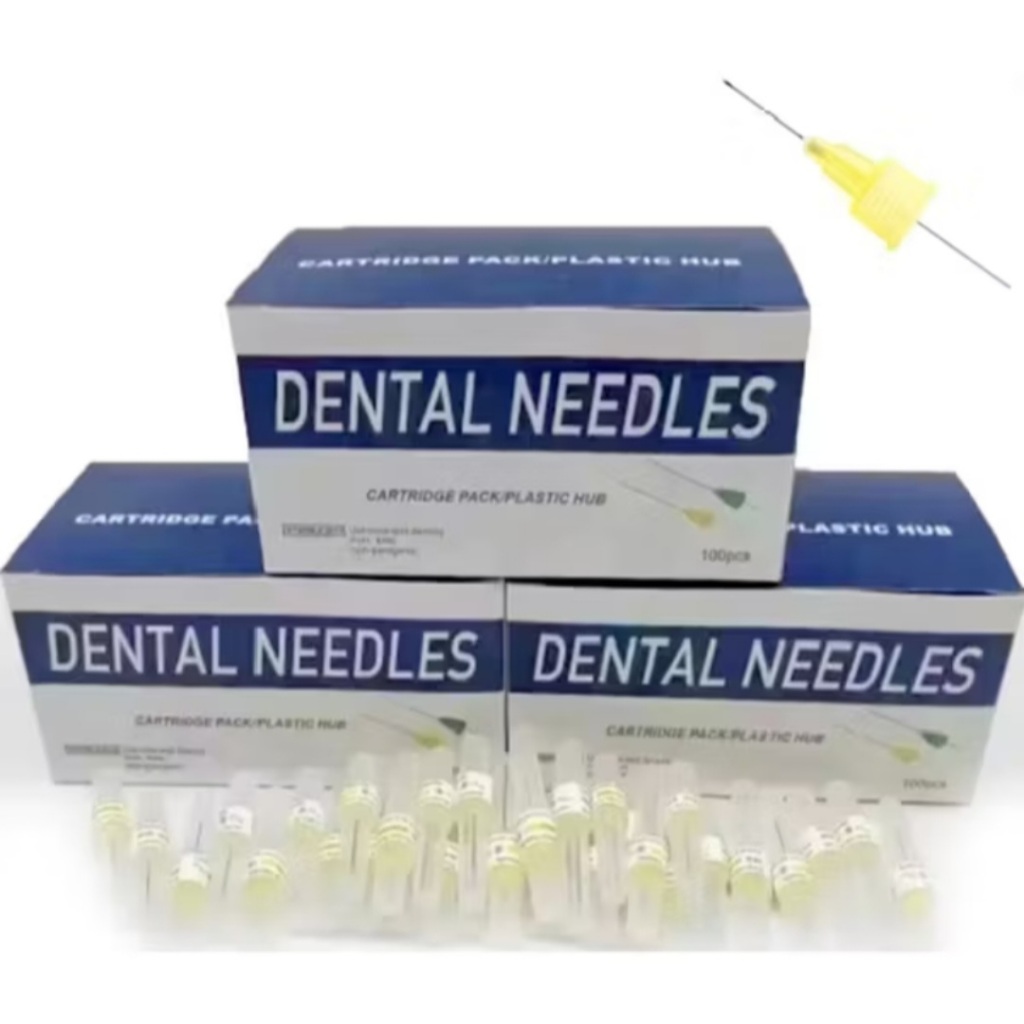 Dental Needle 30G x 12mm Isi 100 Pcs