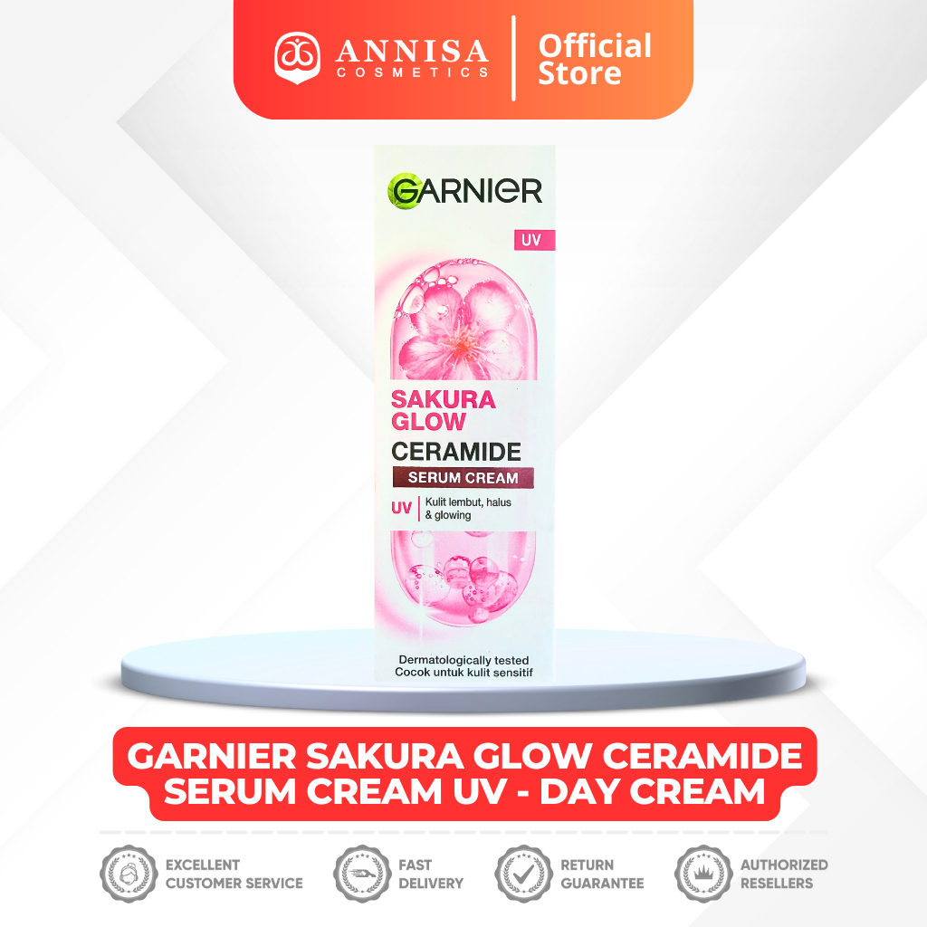 Garnier Sakura Glow Ceramide Serum Cream UV - Day Cream