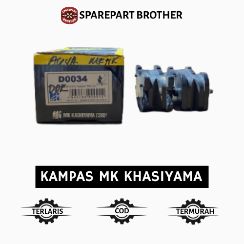 KAMPAS REM DEPAN TOYOTA AGYA MATIC MK KASHIYAMA