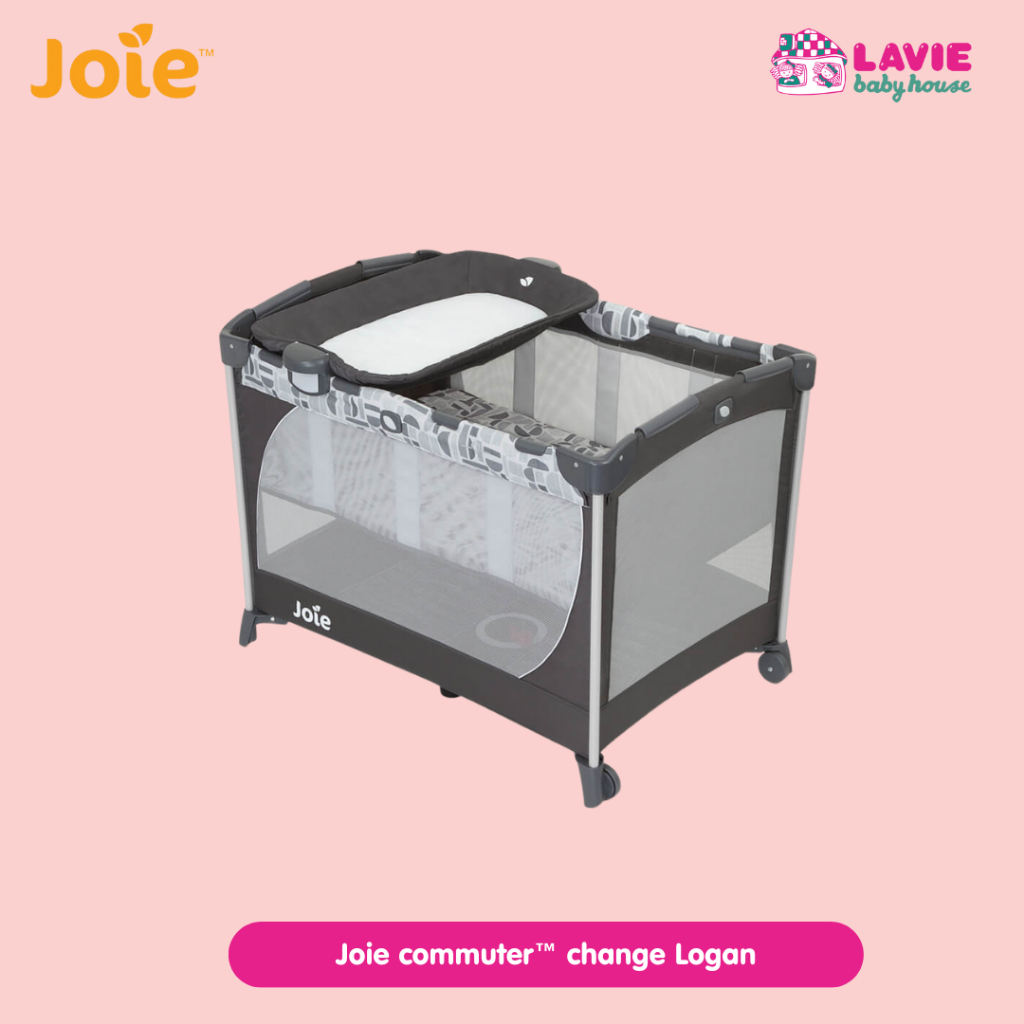 JOIE commuter™ change Travel cot & changer - Logan - Box bayi lipat - Lavie baby house