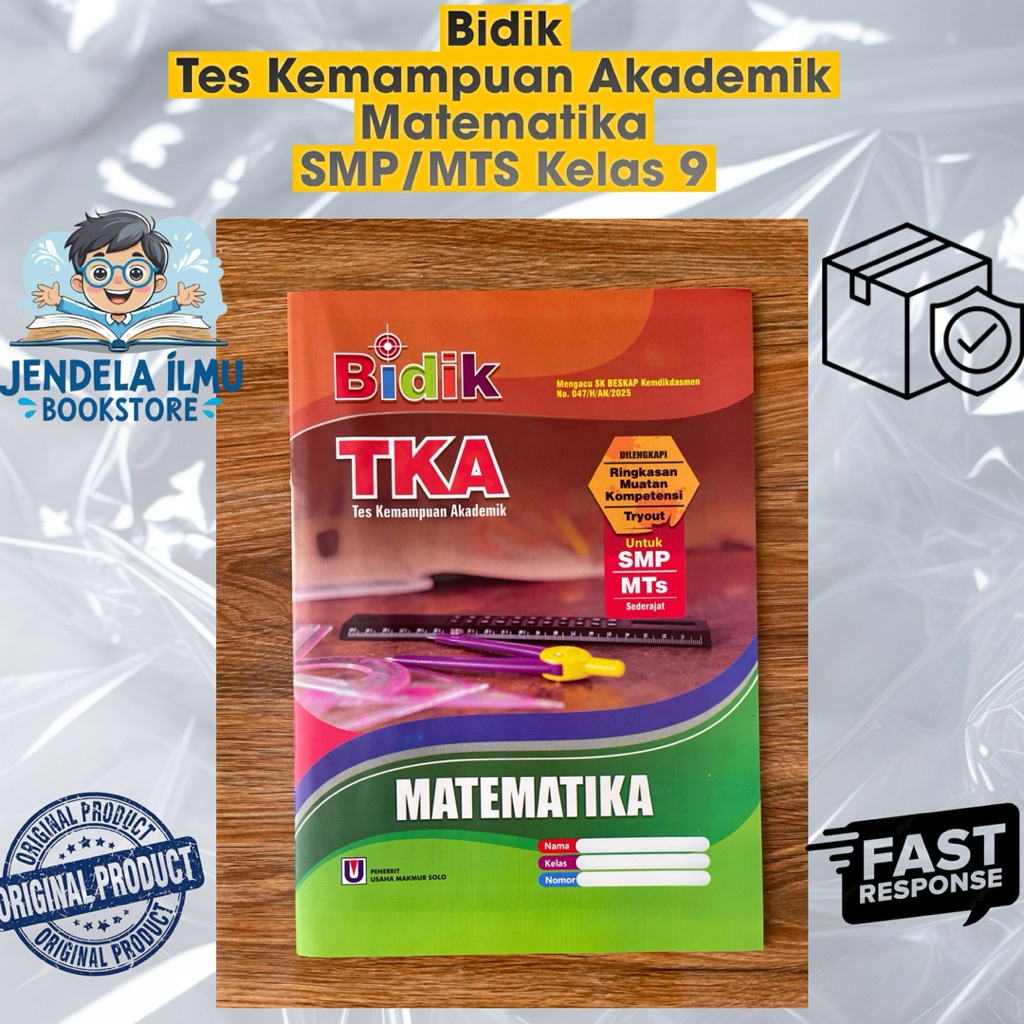 LKS BIDIK TKA [Tes Kemampuan Akademik] Matematika SMP/MTs Kelas 9 2025/2026