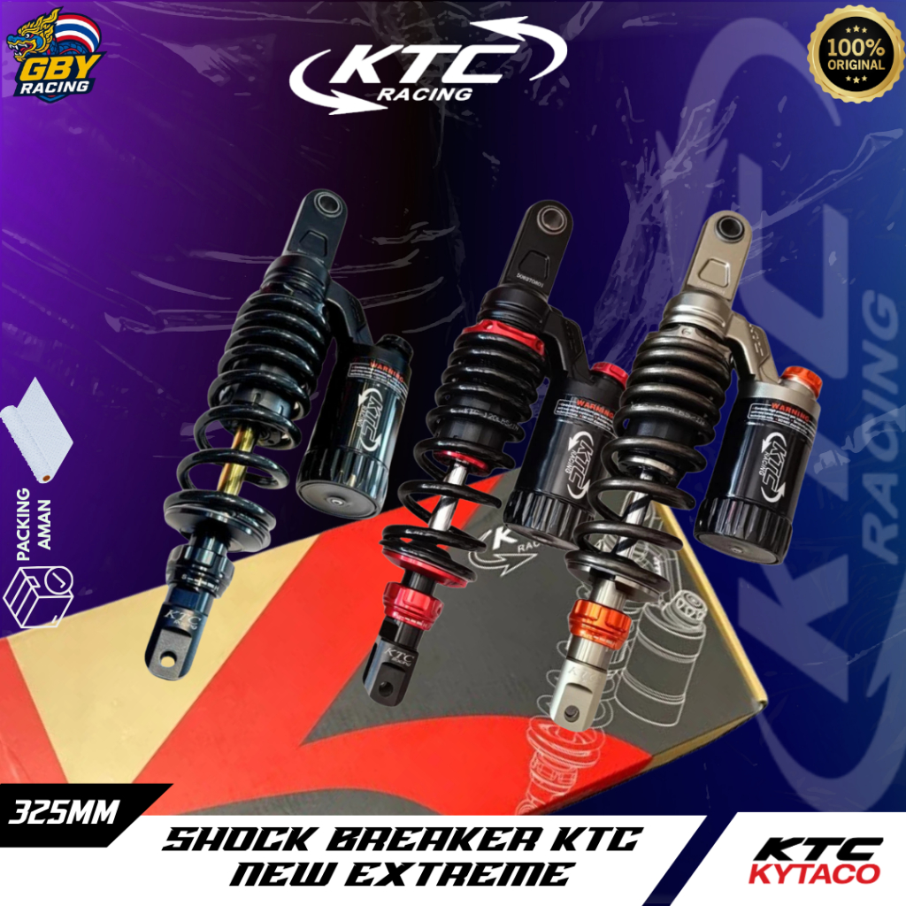 Shock belakang KTC Extreme Vario 125 150 new old tinggi 325 MM Original KTC Racing