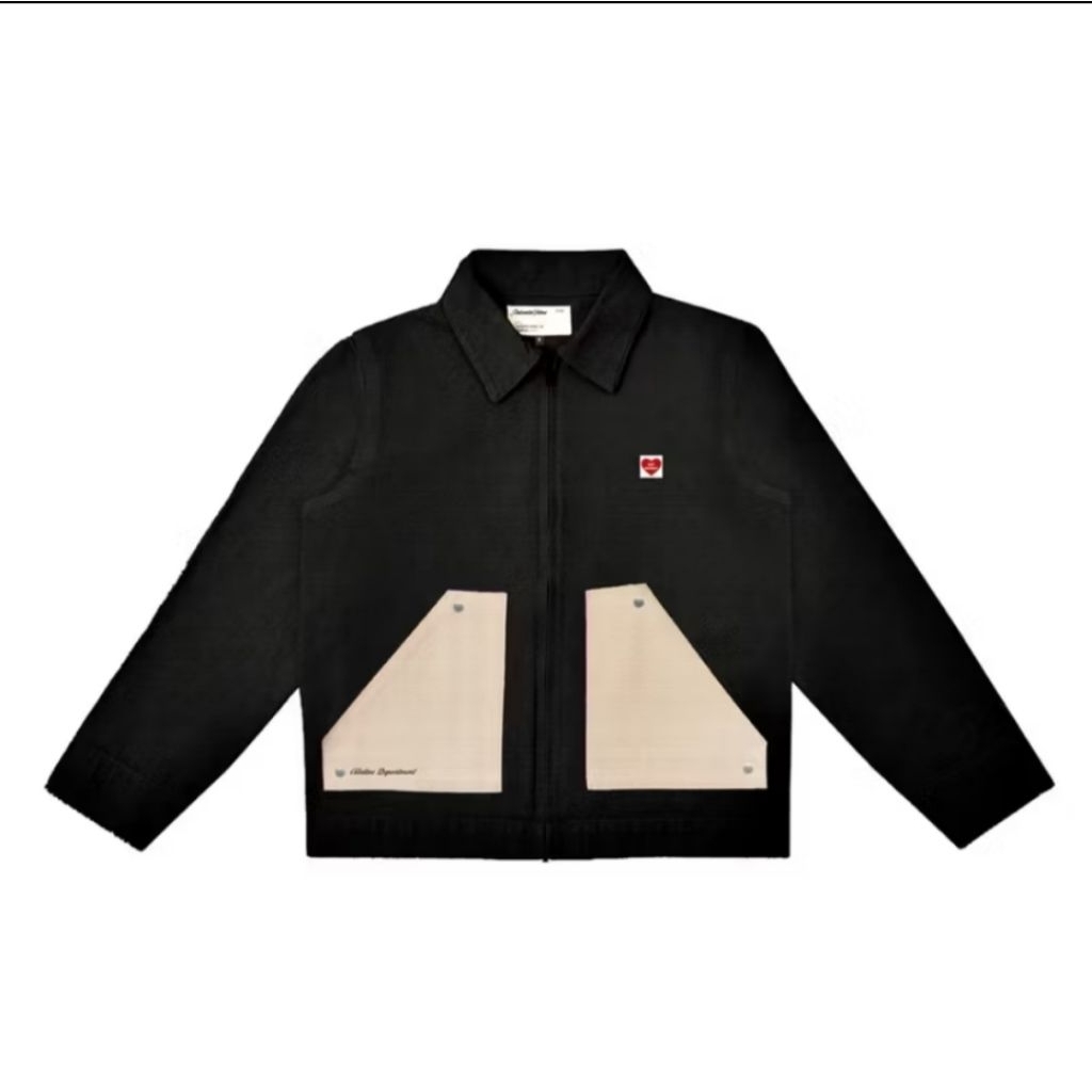 WORCK JACKET JAKARTA VIBES BNIB BLACK SIZE M ROSE SIZE M