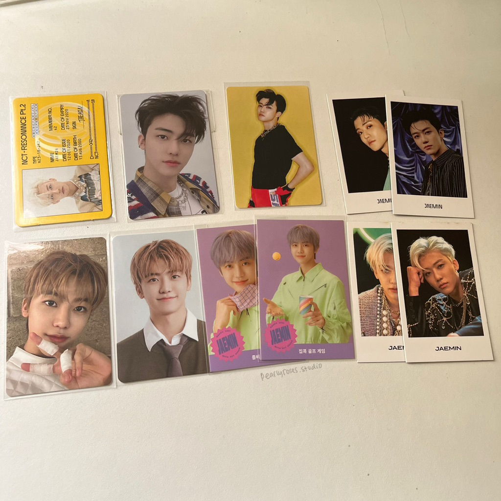Official NCT Photocard nct dream nct 127 wayv doyoung jaemin jeno hendery Resonance Empathy AC ID Ca