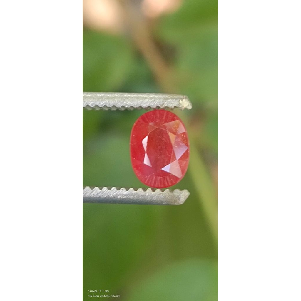 Natural Orange Sapphire