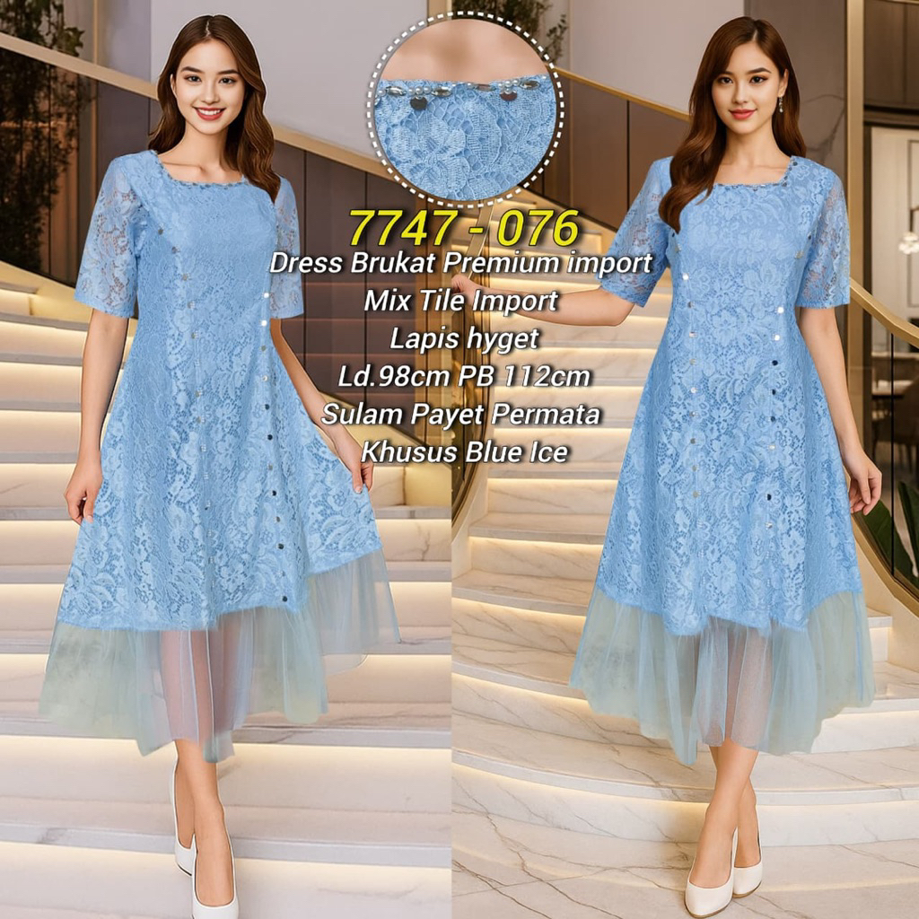 PREMIUM COD BAJU NATAL BAJU PESTA 7747