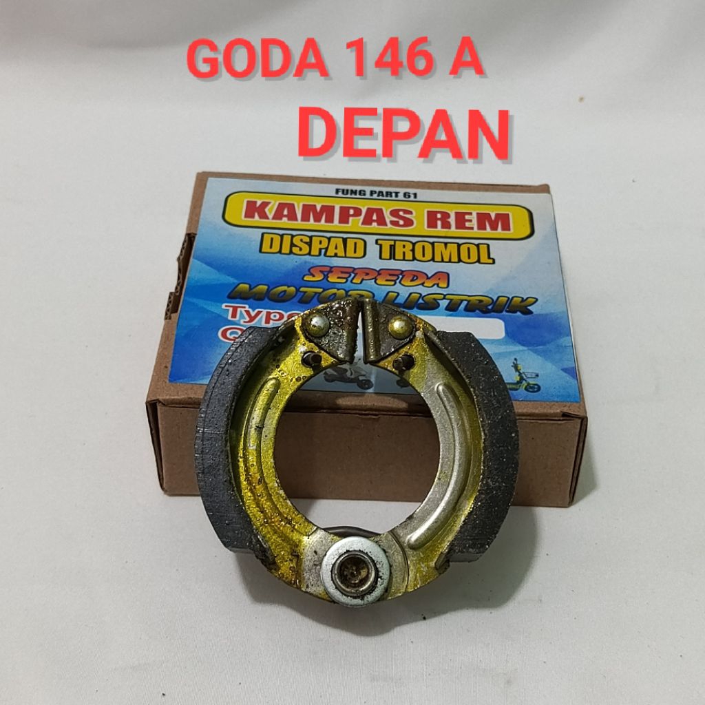 KAMPAS REM DEPAN GODA 146A/KAMPAS REM SEPEDA LISTRIK GODA 146 A