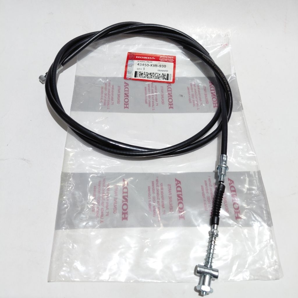 KABEL REM TALI REM BREAKE BELAKANG VARIO 110,BEAT 110 OLD KARBU ORIGINAL ( KVB )