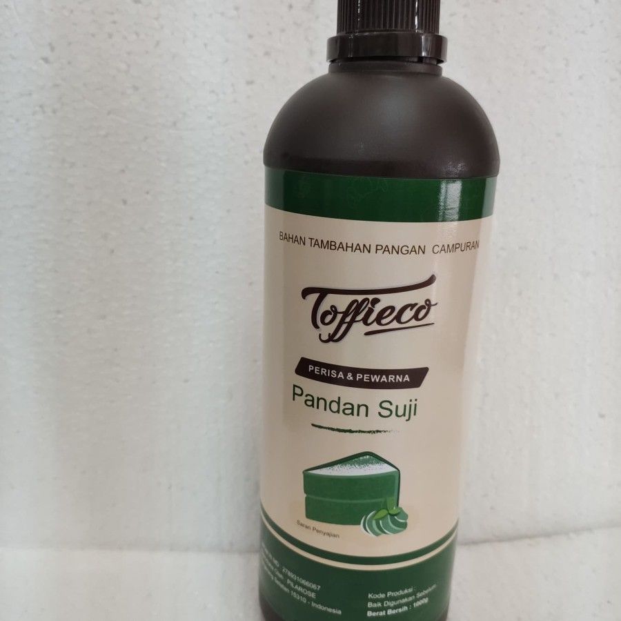 Toffieco Pandan Suji Pasta 1kg