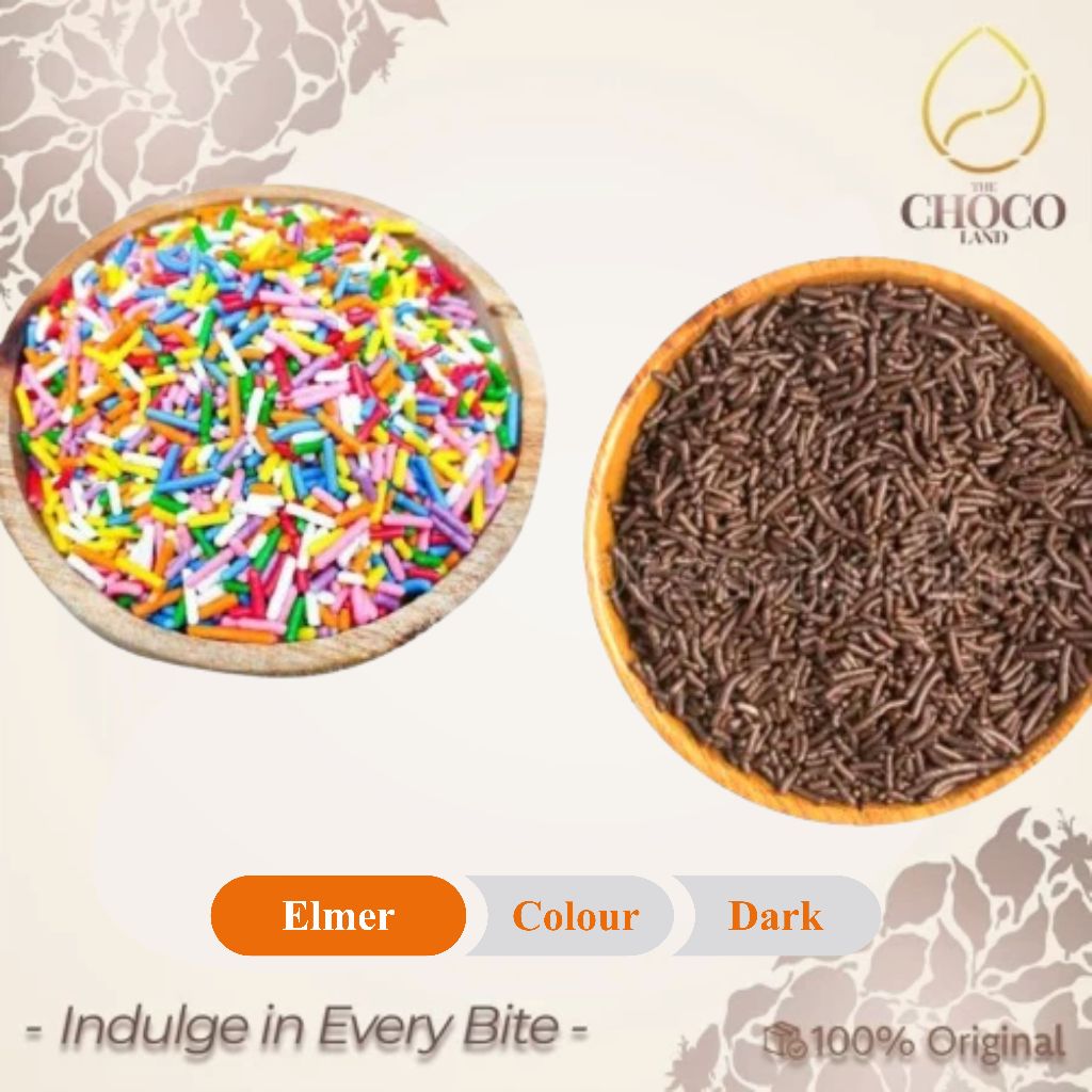 Elmer Meses Warna Warni - Rainbow/Colour & Elmer Meses Vista Dark - Carton/12.5kg | 5KG