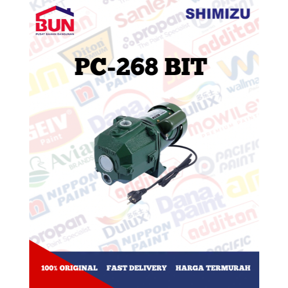 Pompa air Shimizu Jet Pump PC-268 BIT / PC 268 BIT / PC268 BIT