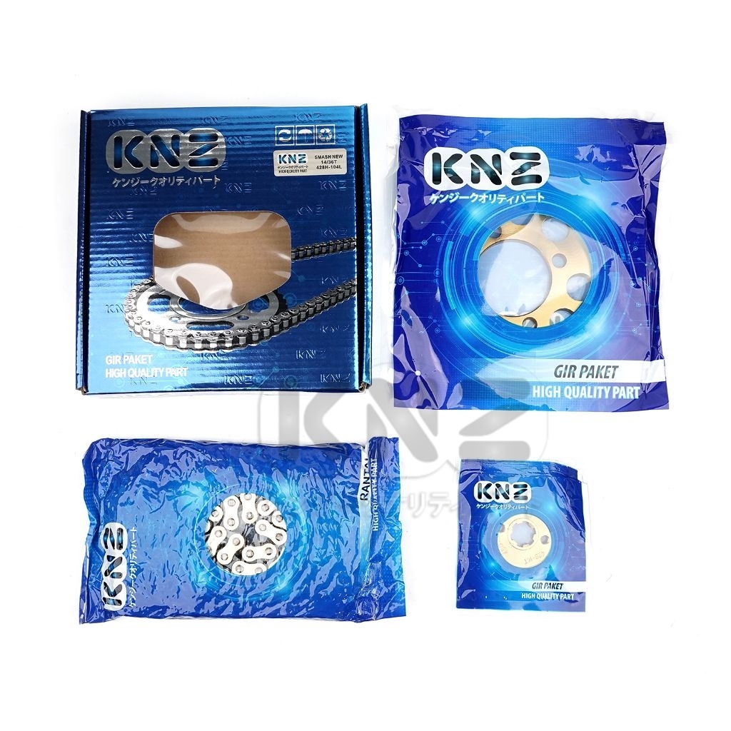 GEAR GIR SET GIR  PAKET 1 SET SMASH LAMA/SMASH NEW/SMASH TITAN/SHOGUN 110 KNZ